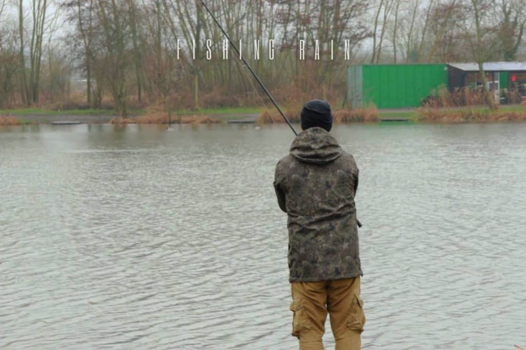 fishing rain